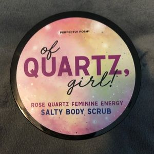 Perfectly Posh of Quartz Girl body scrub sealed